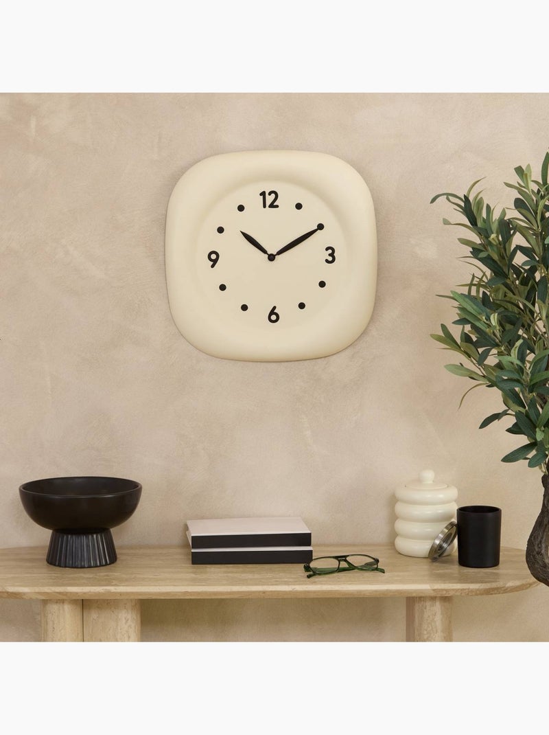 Horloge murale design minimaliste MIFO Blanc - Kiabi