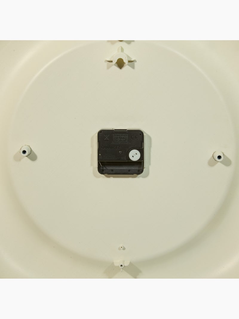 Horloge murale design minimaliste MIFO Blanc - Kiabi