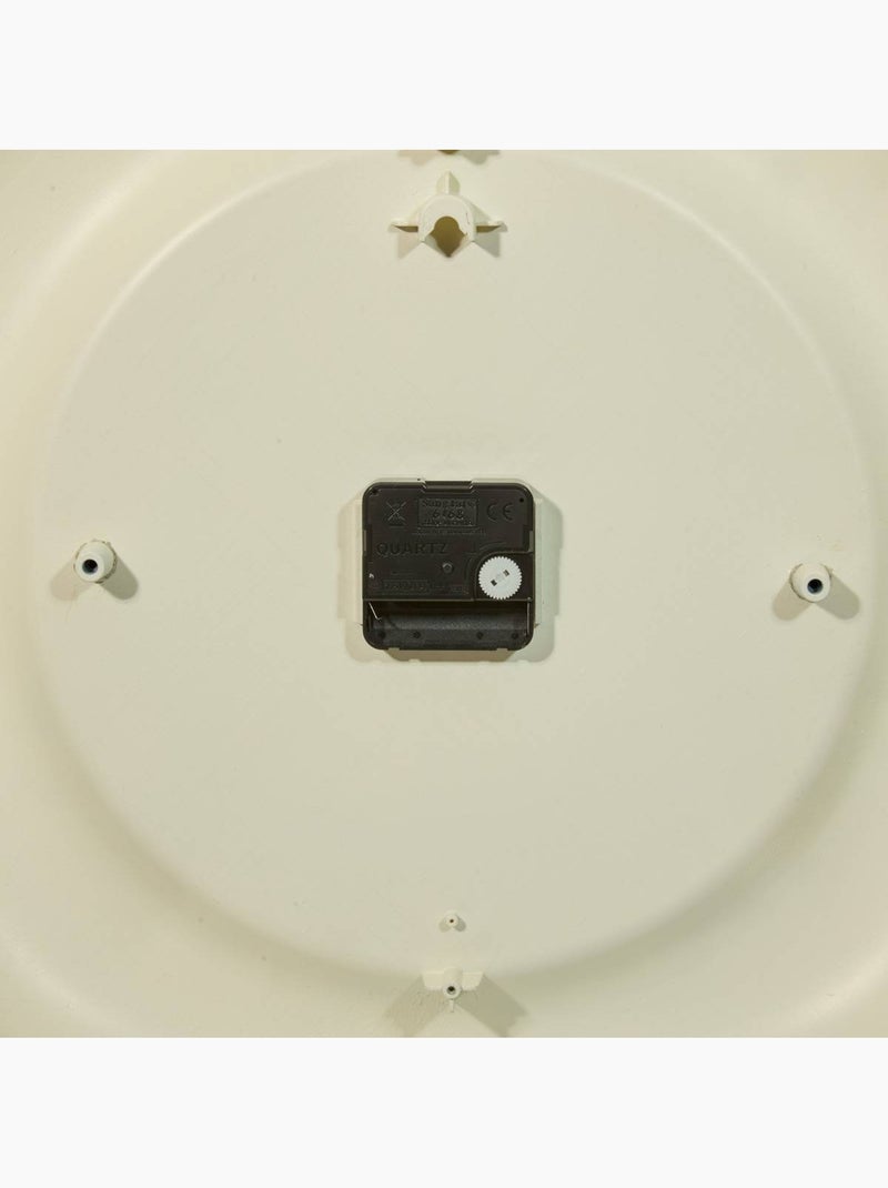 Horloge murale design minimaliste MIFO Blanc - Kiabi