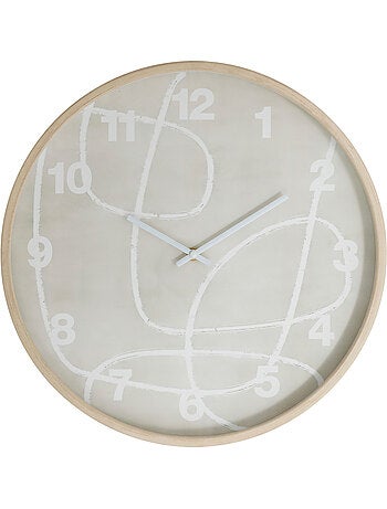 Horloge murale en bois GRETA