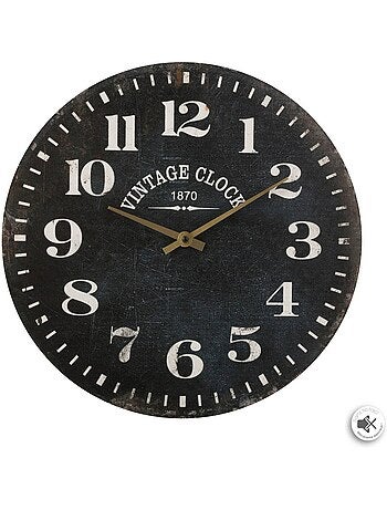 Horloge murale en fibres de bois alex