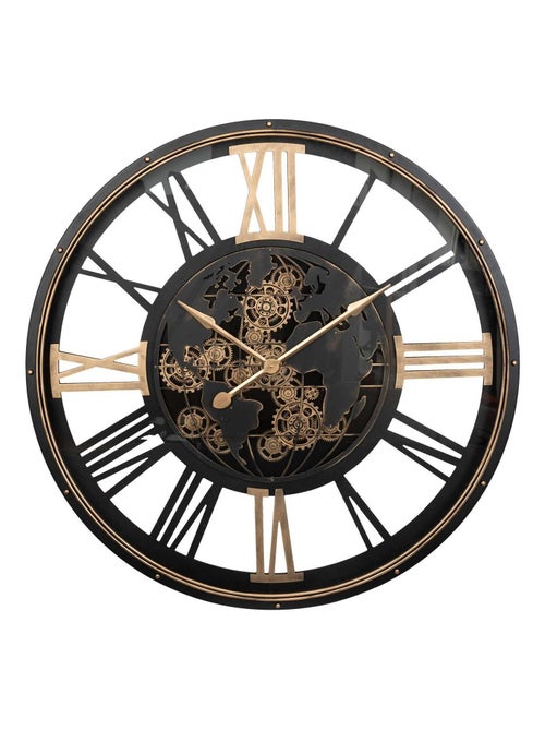 Horloge murale en métal CLARK - Kiabi