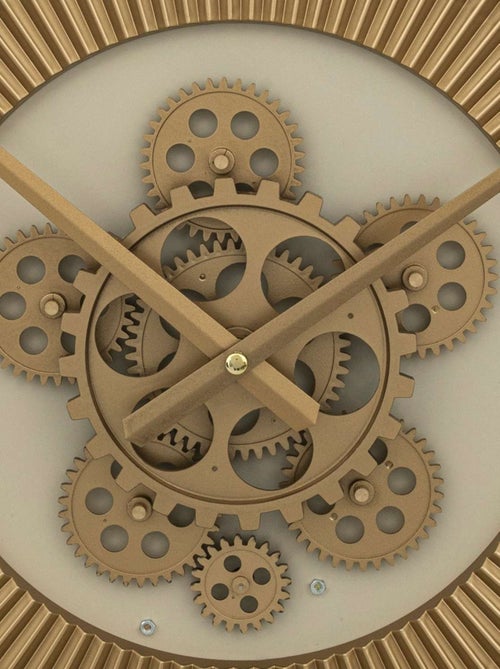 Horloge murale en métal VINTAGE - Kiabi