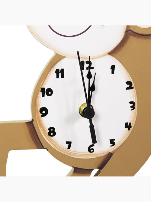 Horloge Murale Enfant Décorative, 4cm, Brun - Kiabi