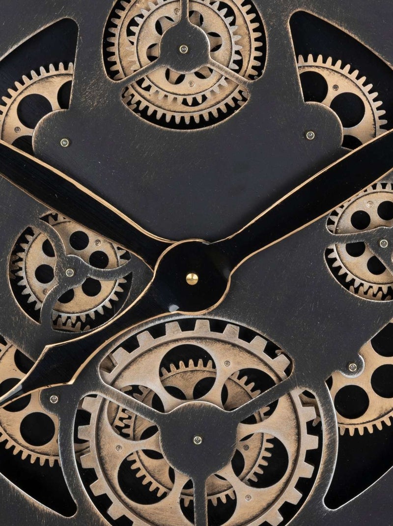 Horloge murale KENT Noir - Kiabi