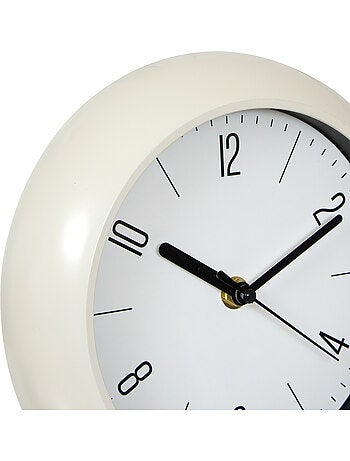 Horloge murale minimaliste cadran verre bombé RONAN