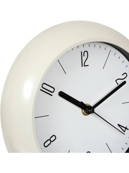 Horloge murale minimaliste cadran verre bombé RONAN - Kiabi