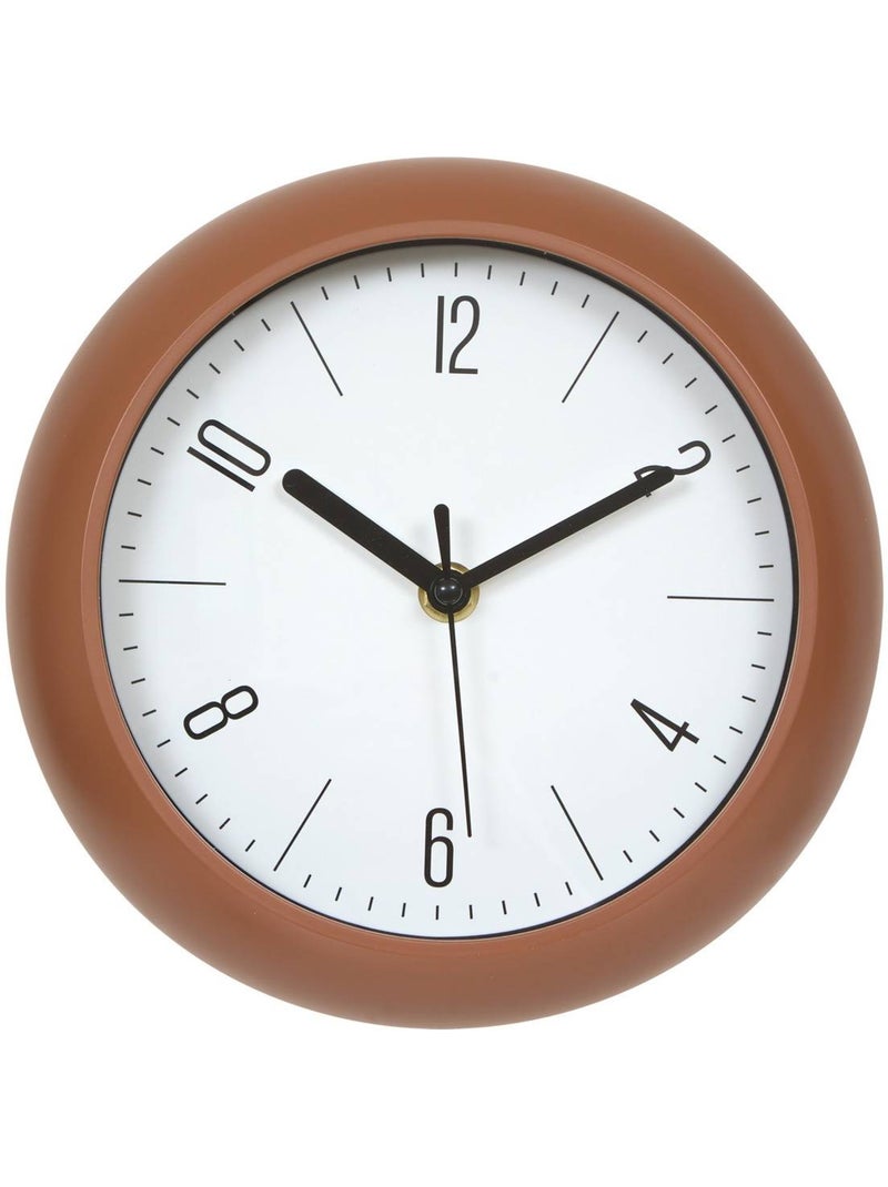 Horloge murale minimaliste cadran verre bombé RONAN Blanc - Kiabi
