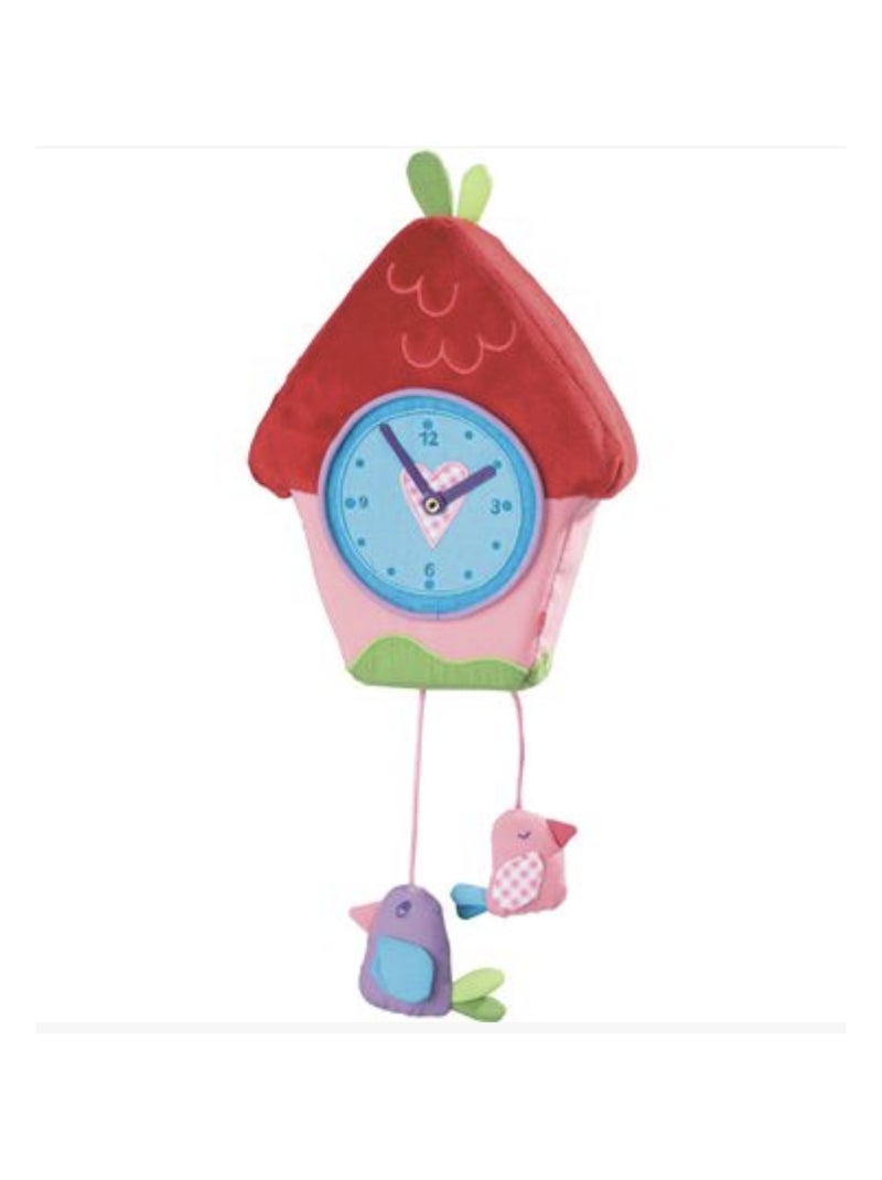 Horloge murale piepsi 'Haba' Rouge - Kiabi