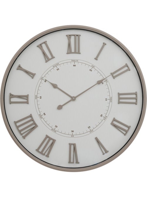 Horloge murale romantique chiffres romains 3d davina - Kiabi