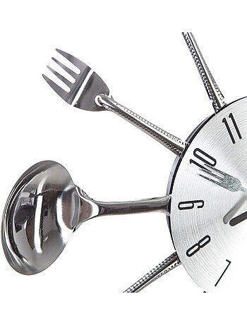 Horloge murale ustensiles cuisine USTENSILES
