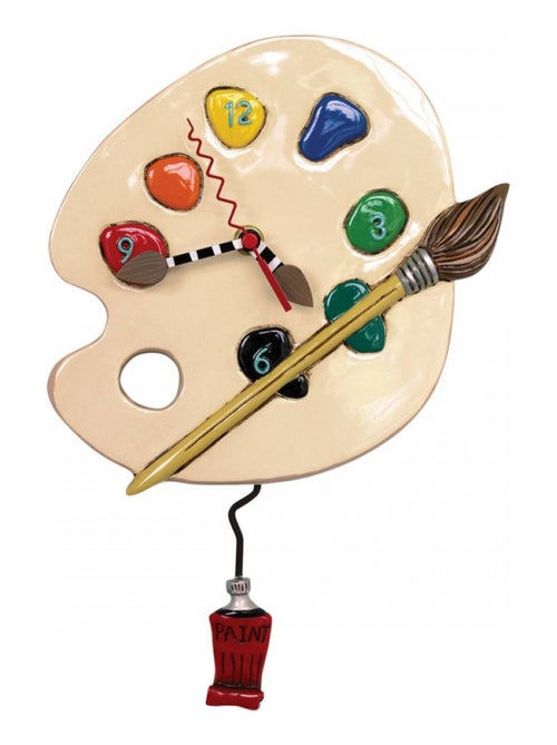 Horloge palette de peinture allen designs - Kiabi