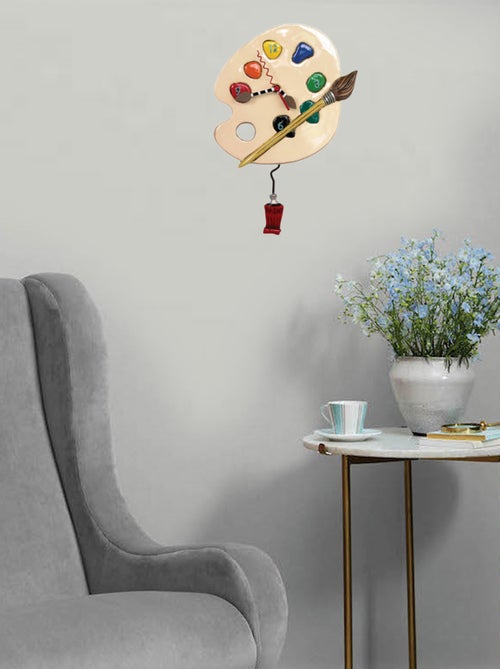 Horloge palette de peinture allen designs - Kiabi
