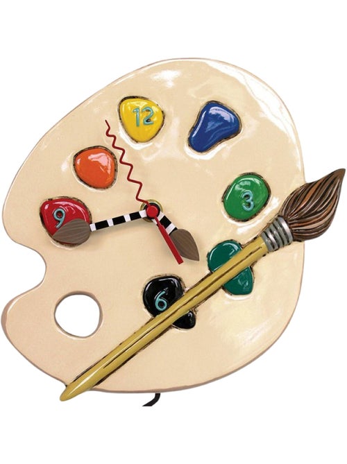 Horloge palette de peinture allen designs - Kiabi