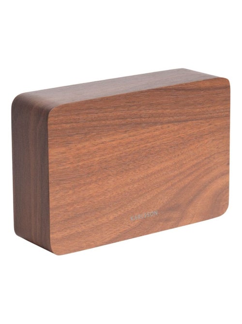 Horloge réveil en bois Square - H. 10 cm - Kiabi Horloge réveil en bois Square - H. 10 cm - Kiabi