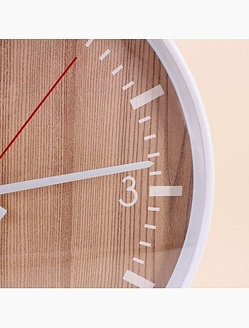 Horloge ronde en bois 40cm
