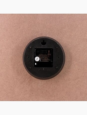 Horloge ronde en bois 50cm