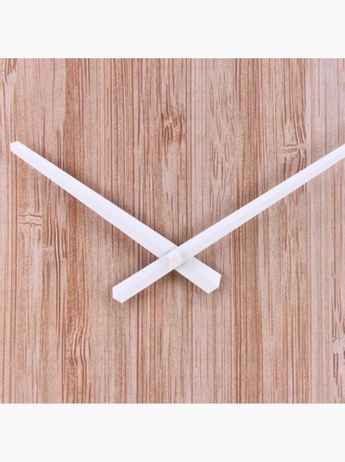 Horloge ronde en bois 50cm - Kiabi