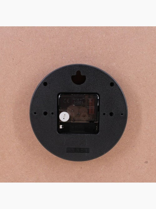 Horloge ronde métal doré motifs arches 40cm - Kiabi