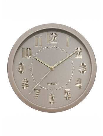 Horloge murale design cadran coloré alizee