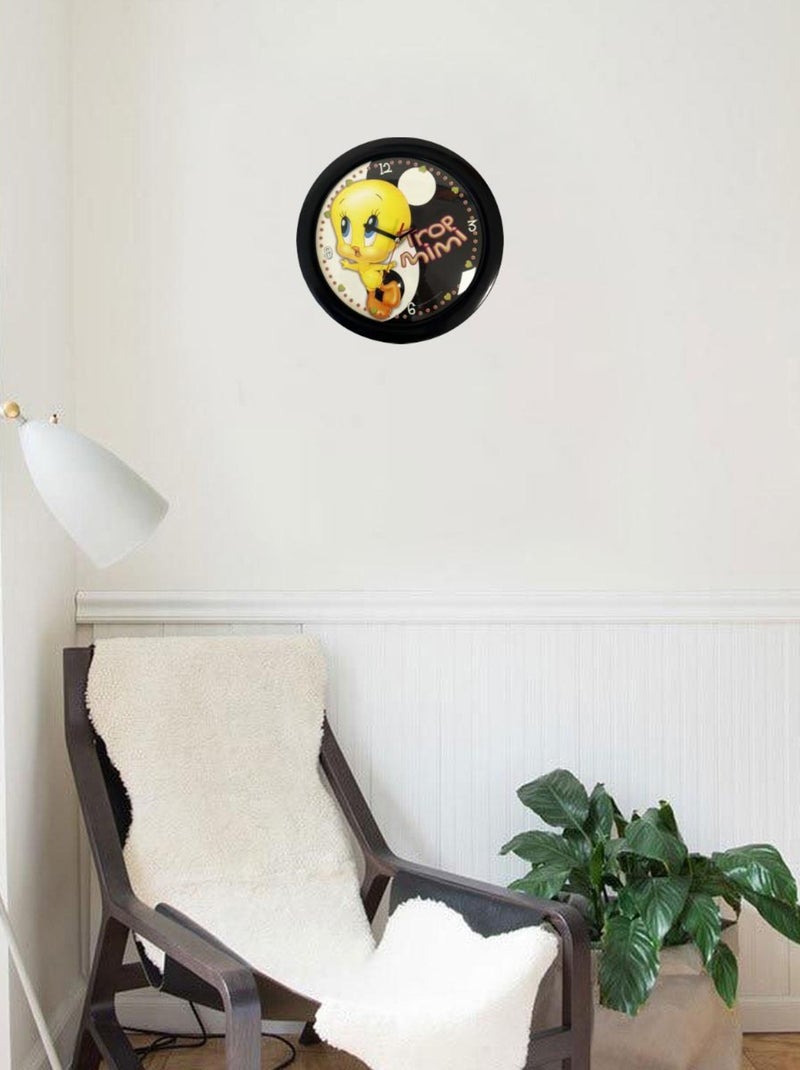 Horloge Titi trop mimi Noir - Kiabi