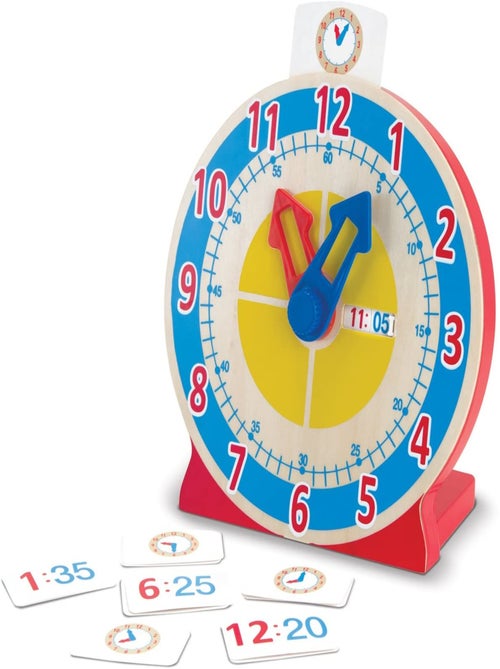 Horloge tourne et dis l'heure - Kiabi