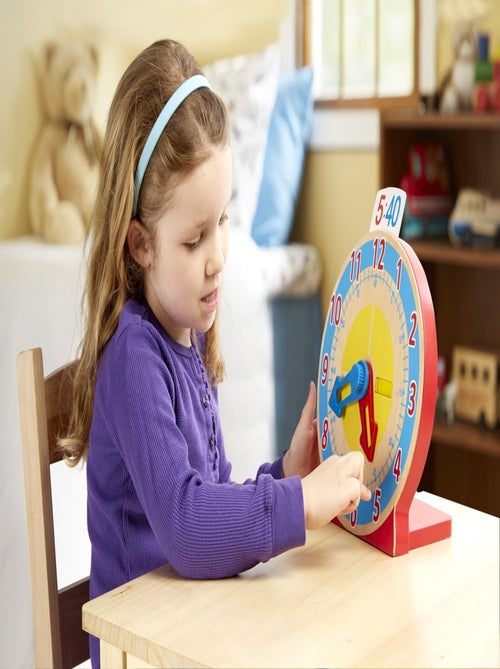 Horloge tourne et dis l'heure - Kiabi