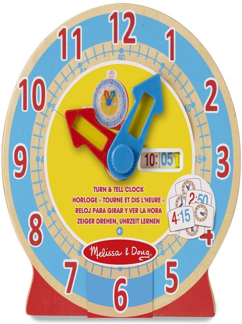 Horloge tourne et dis l'heure - Kiabi