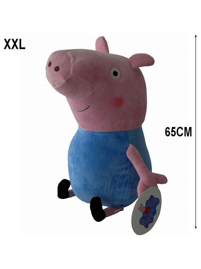 HORS NORME Peluche cochon George Peppa Pig 65 cm XXL Multicolore - Kiabi