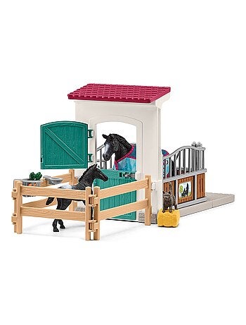 Horse Club Box à cheval avec Jument et Poulain