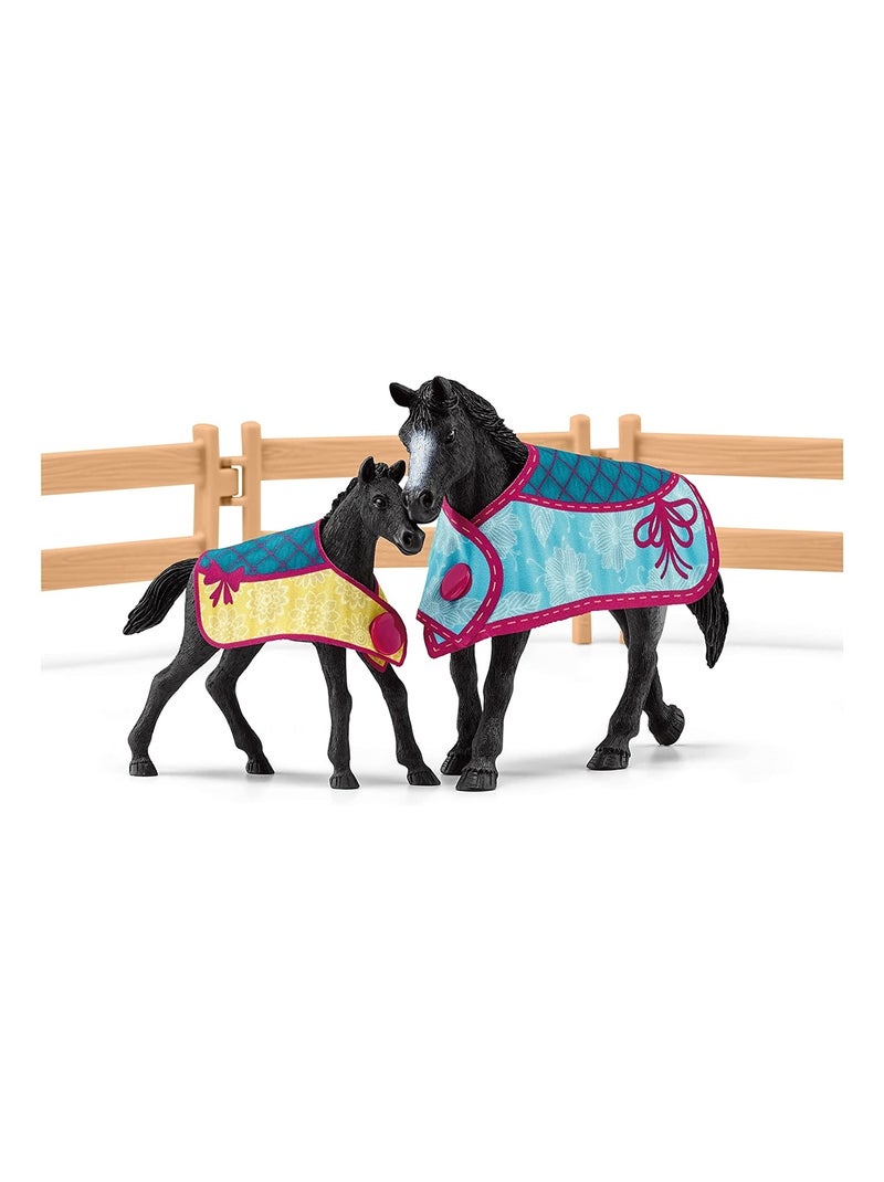 Horse Club Box à cheval avec Jument et Poulain Multicolore - Kiabi