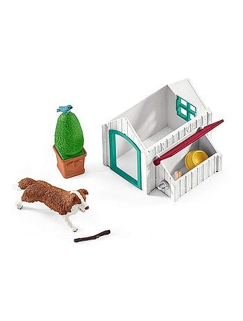 Horse Club chevaux invités d'Hannah avec chienne Ruby