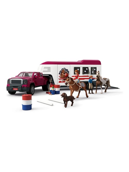 Horse Club Pick-up et sa grande remorque - Kiabi