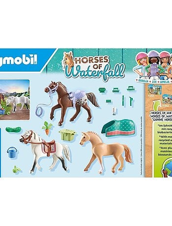 Horses of Waterfall 3 chevaux : Morgan, Quarter Horse & Shagya