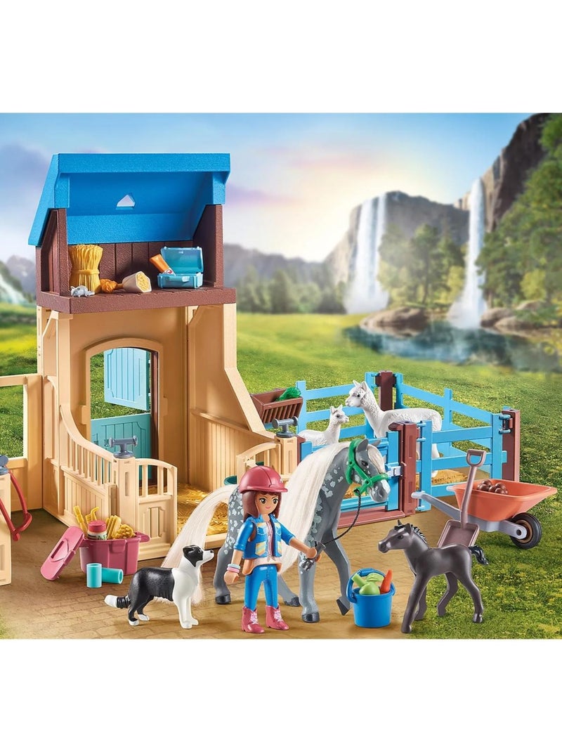 Horses of Waterfall Amelia & Whisper avec box pour chevaux N/A - Kiabi