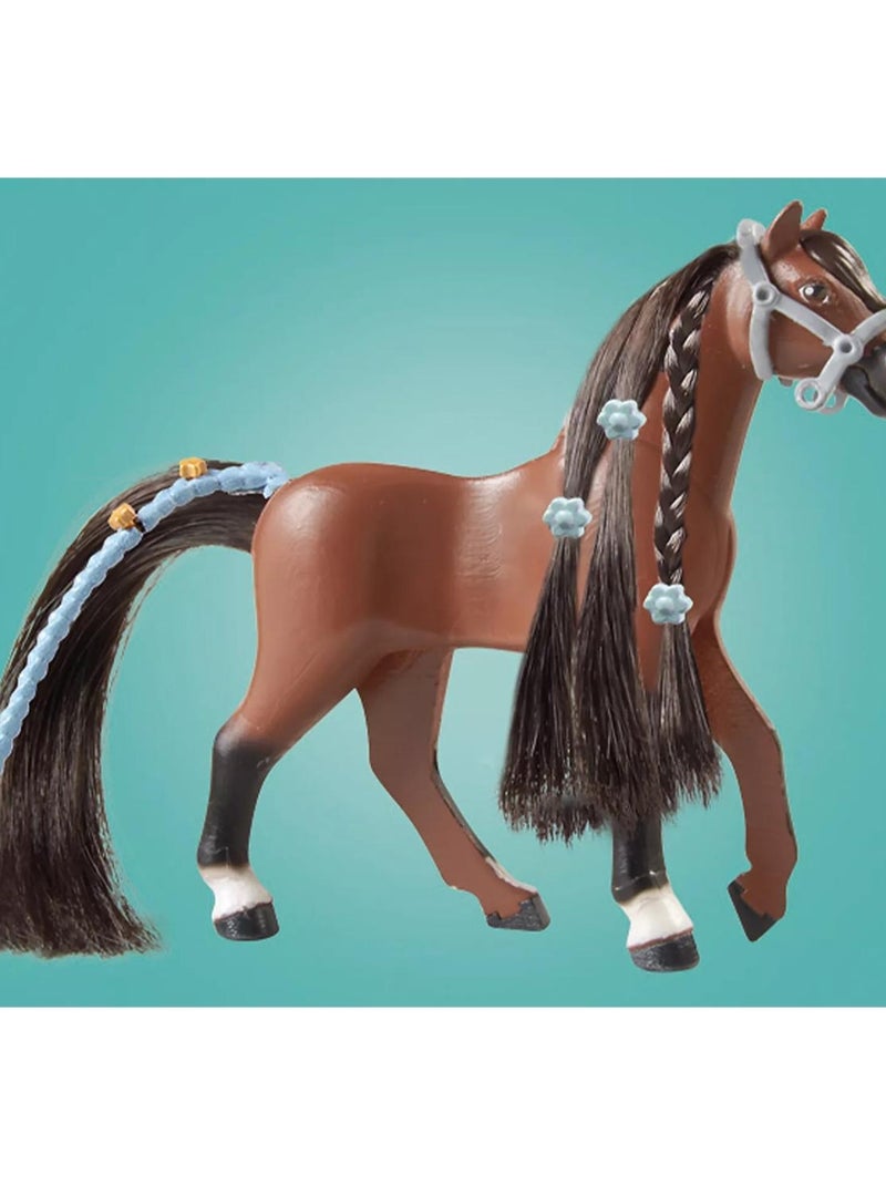 Horses of Waterfall Zoe & Blaze avec parcours d'obstacles N/A - Kiabi