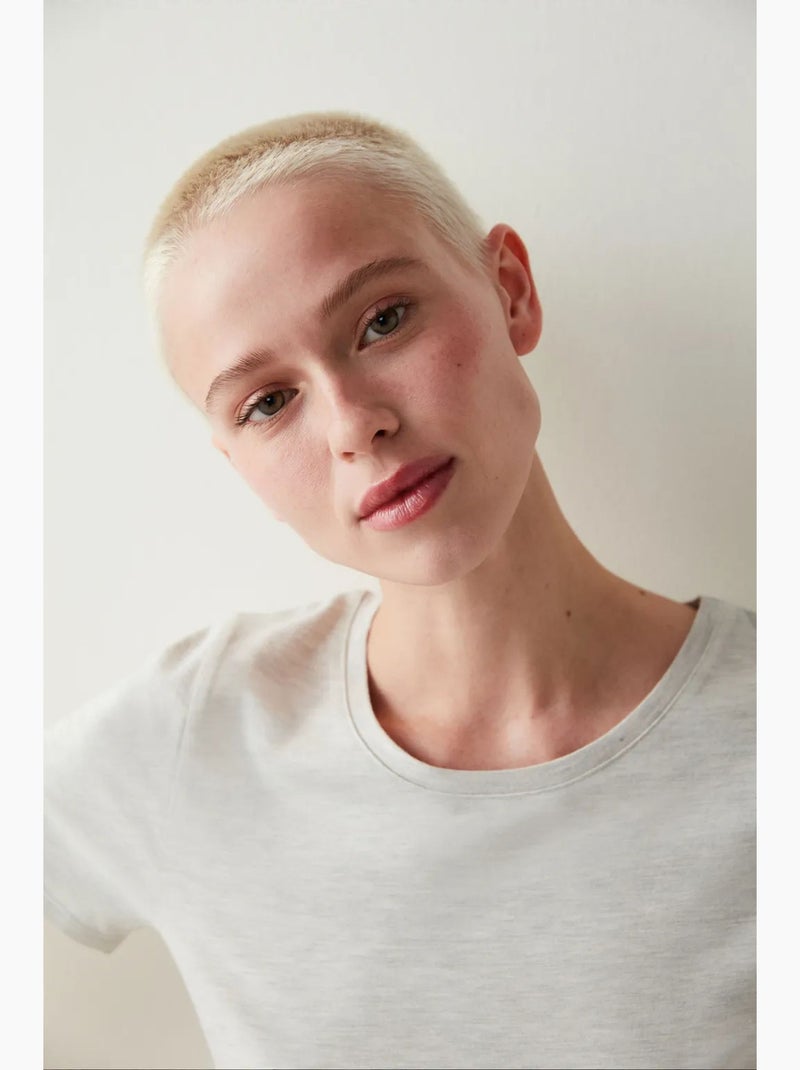Hot tech basic t-shirt penti Gris clair - Kiabi