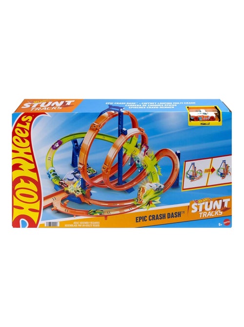 Hot Wheels - Coffret Looping Multi Crash - Kiabi Hot Wheels - Coffret Looping Multi Crash - Kiabi