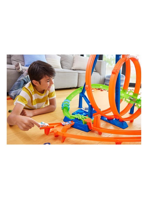 Hot Wheels - Coffret Looping Multi Crash - Kiabi Hot Wheels - Coffret Looping Multi Crash - Kiabi