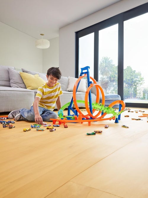 Hot Wheels - Coffret Looping Multi Crash - Kiabi Hot Wheels - Coffret Looping Multi Crash - Kiabi