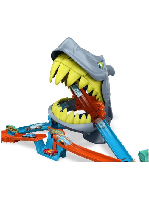 Hot Wheels Circuit de course L'Attaque du Requin - Kiabi