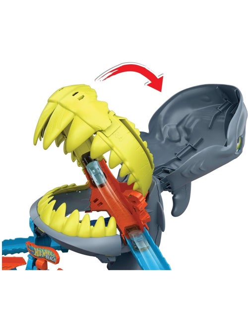 Hot Wheels Circuit de course L'Attaque du Requin - Kiabi