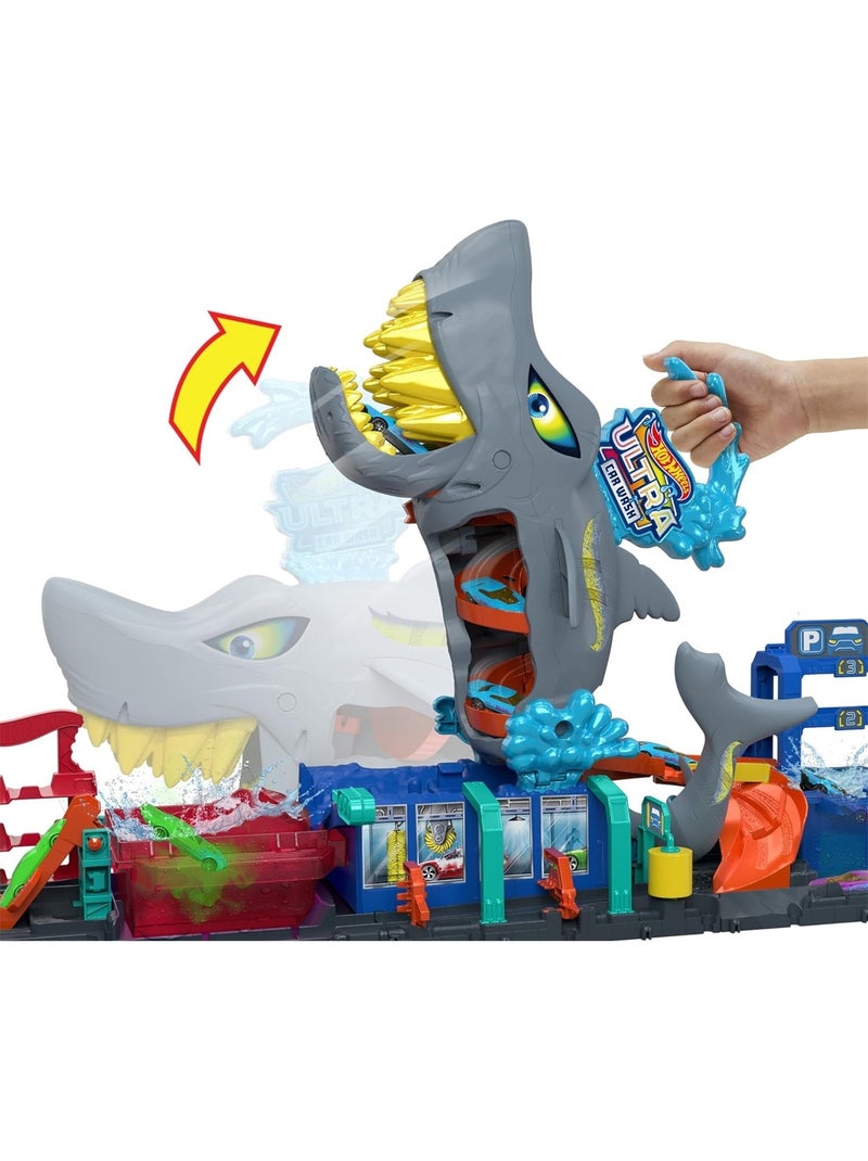 Hot Wheels City-Station De Lavage Requin Coffret Voiture Multicolore - Kiabi