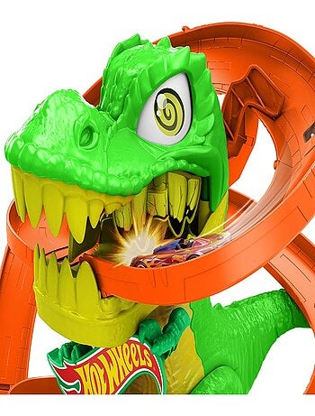 Hot Wheels Coffret T-Rex Bataille de Feu