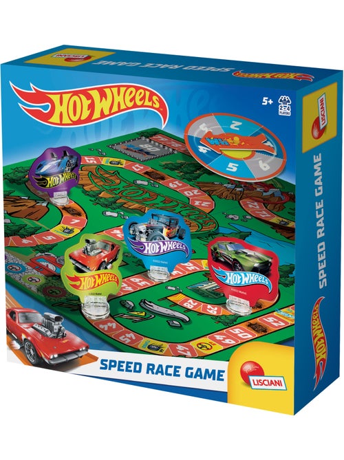 Hot Wheels – Jeu de l’Oie de Vitesse et de Course pour Enfants – Lisciani - Kiabi