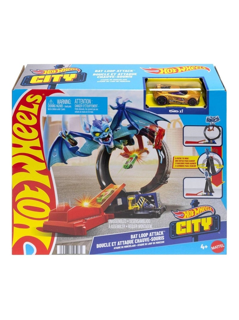 Coffret Hot Wheels Let's Race Netflix - 8 Véhicules - GT-SCORCHER - 1/64 - Neuf