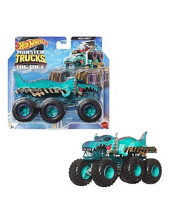 Hot Wheels Monster Trucks Gros Engins - Camion à l'échelle 1/64