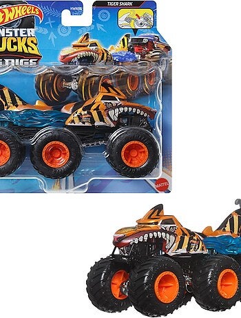 Hot Wheels Monster Trucks Gros Engins - Camion à l'échelle 1/64