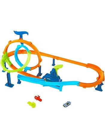 Hot Wheels Piste Looping Cyclone-Circuit et voiture