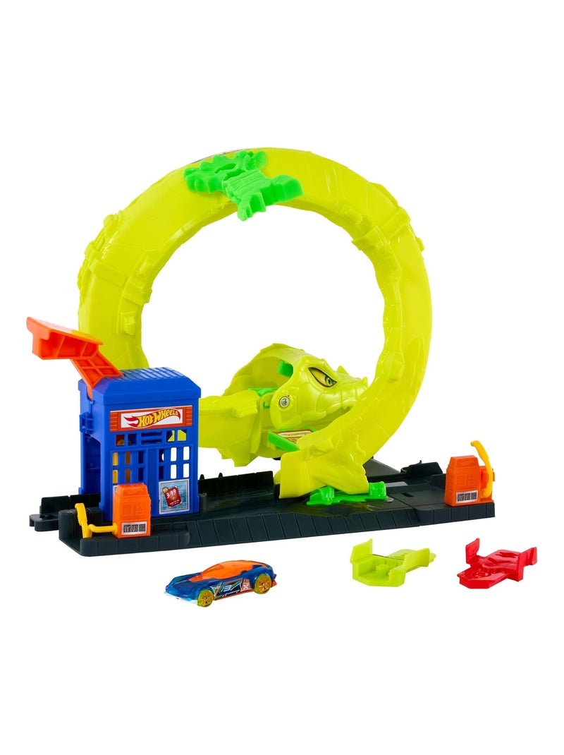 Hot Wheels Station-Service Serpent Multicolore - Kiabi